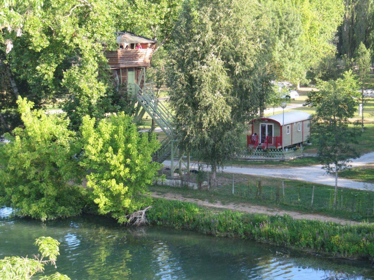 Camping belle rivière Chaniers Esterno foto